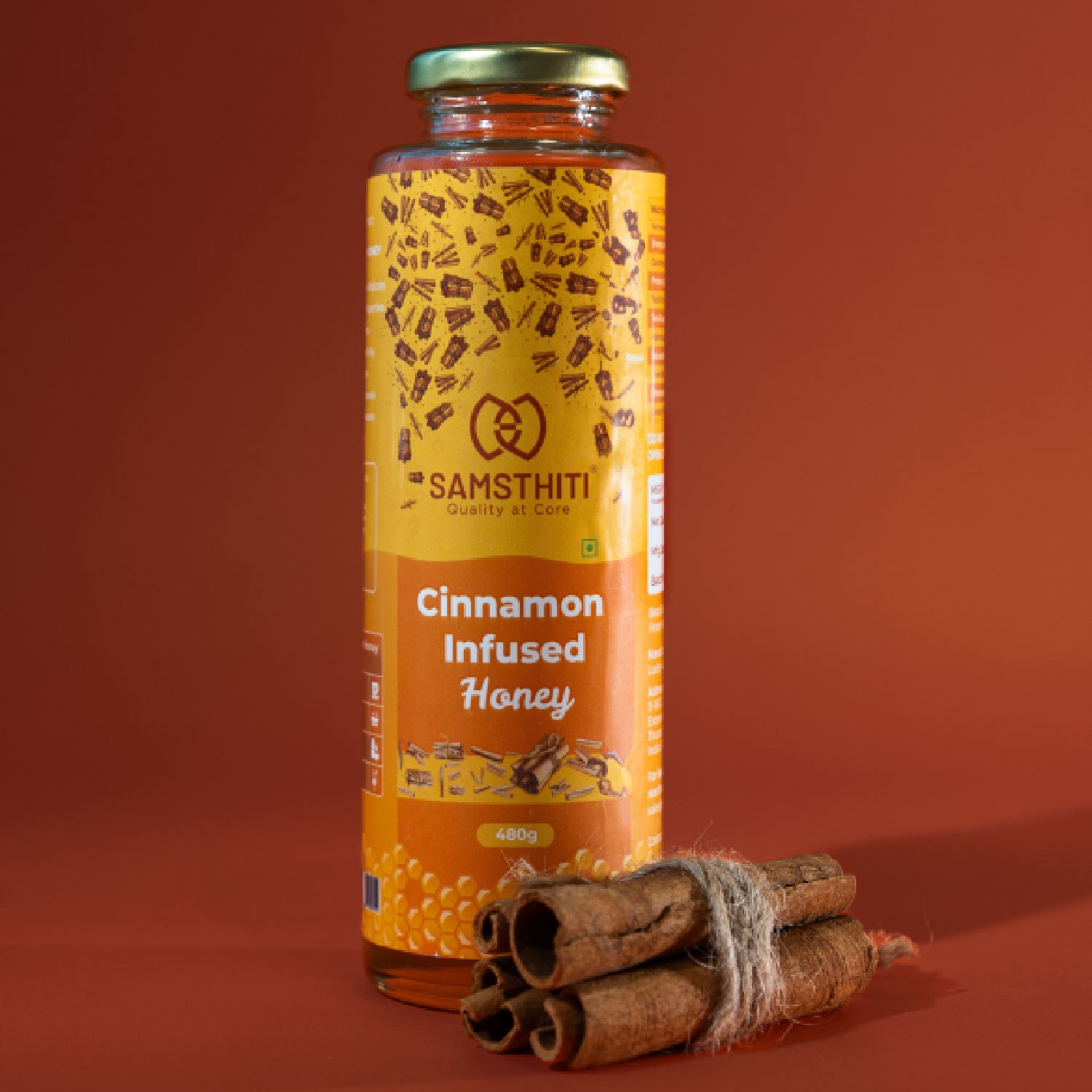 SAMSTHITI Cinnamon Infused Honey