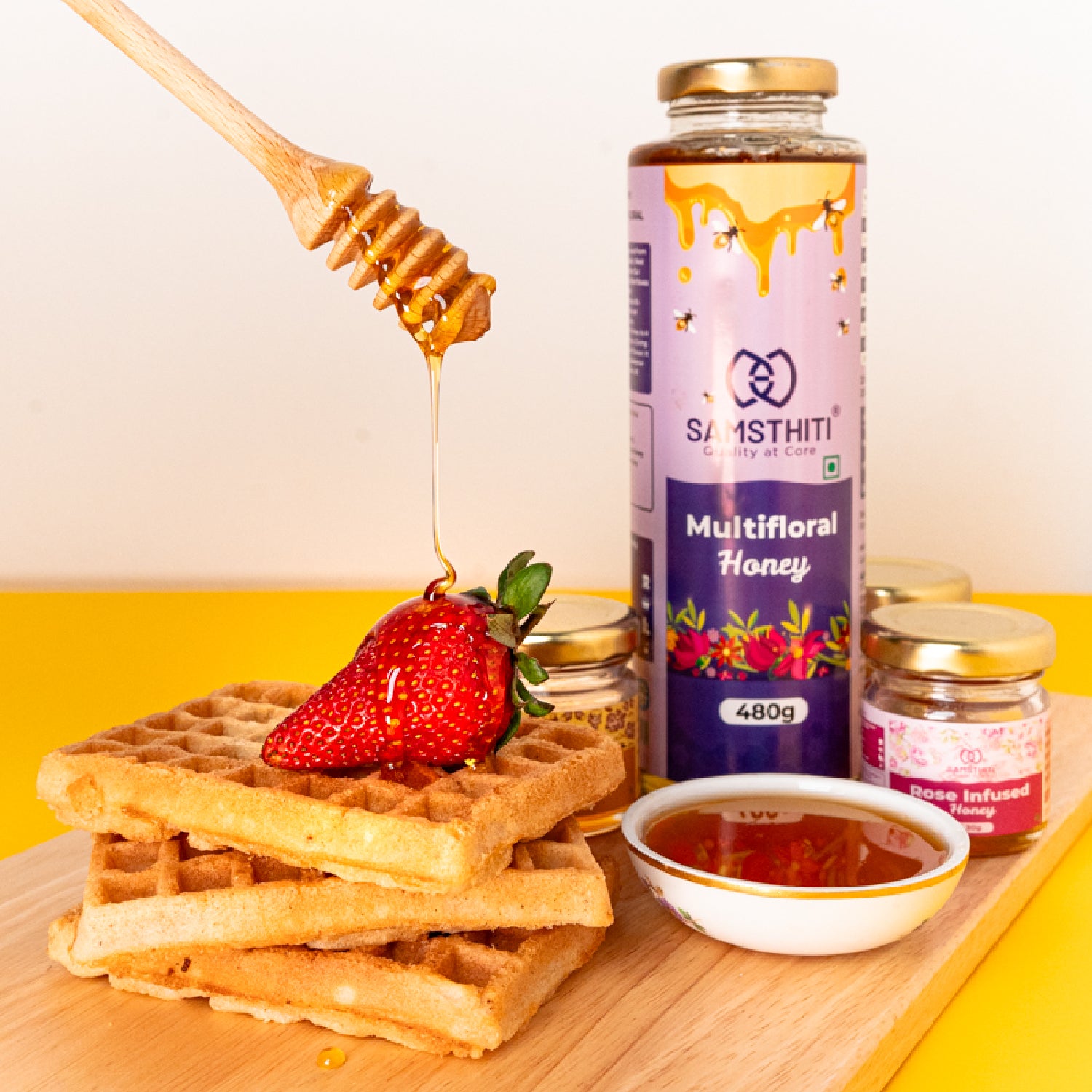 SAMSTHITI Multifloral Honey