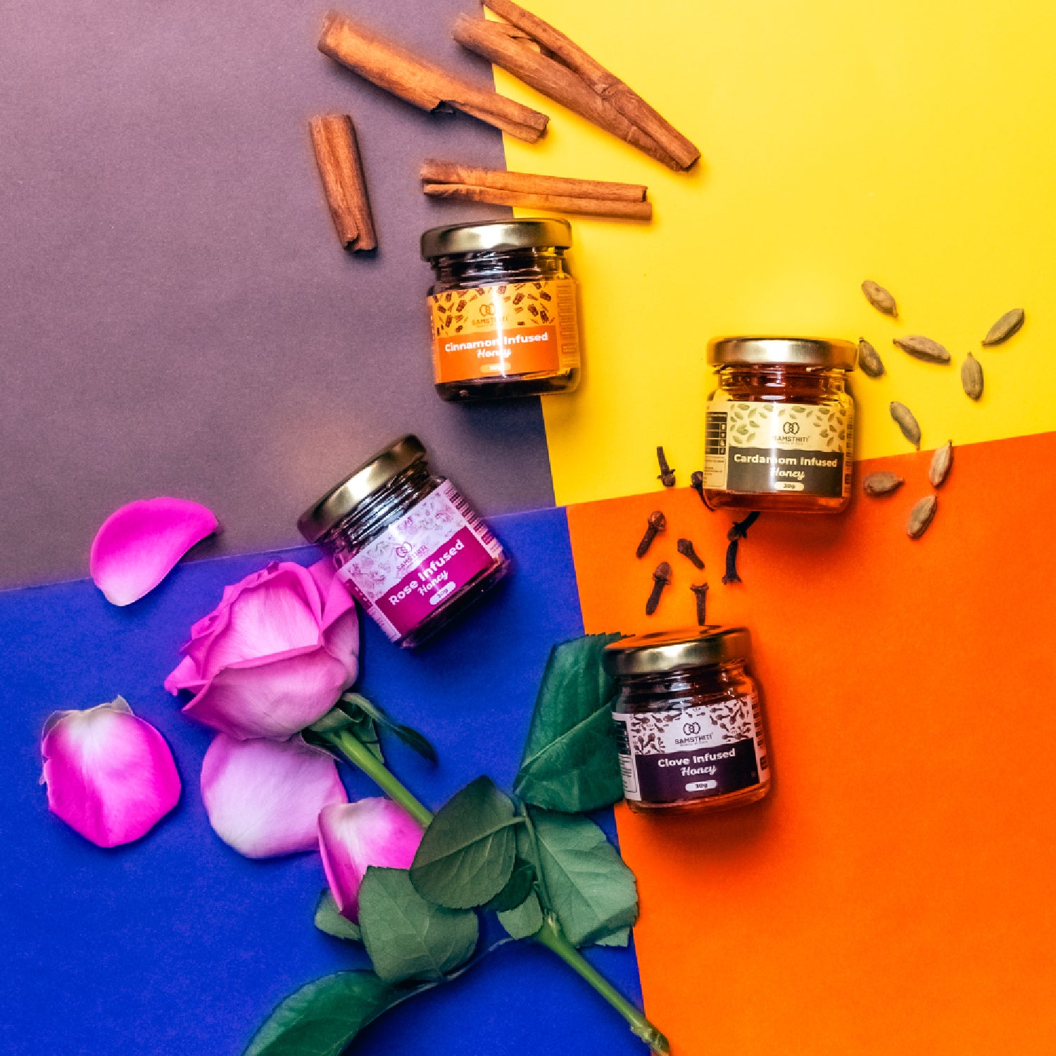 SAMSTHITI Honey Gift Box