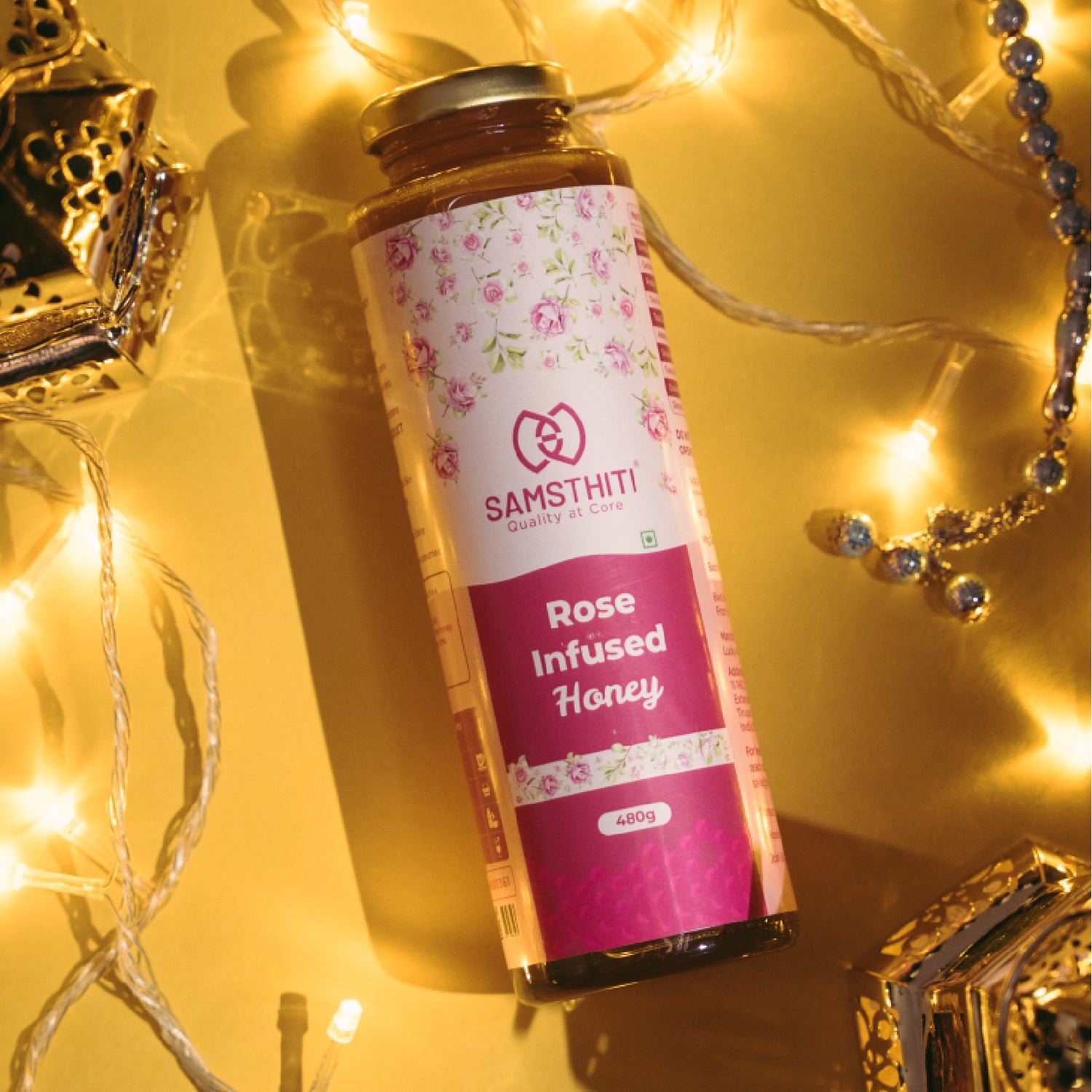 SAMSTHITI Rose Infused Honey