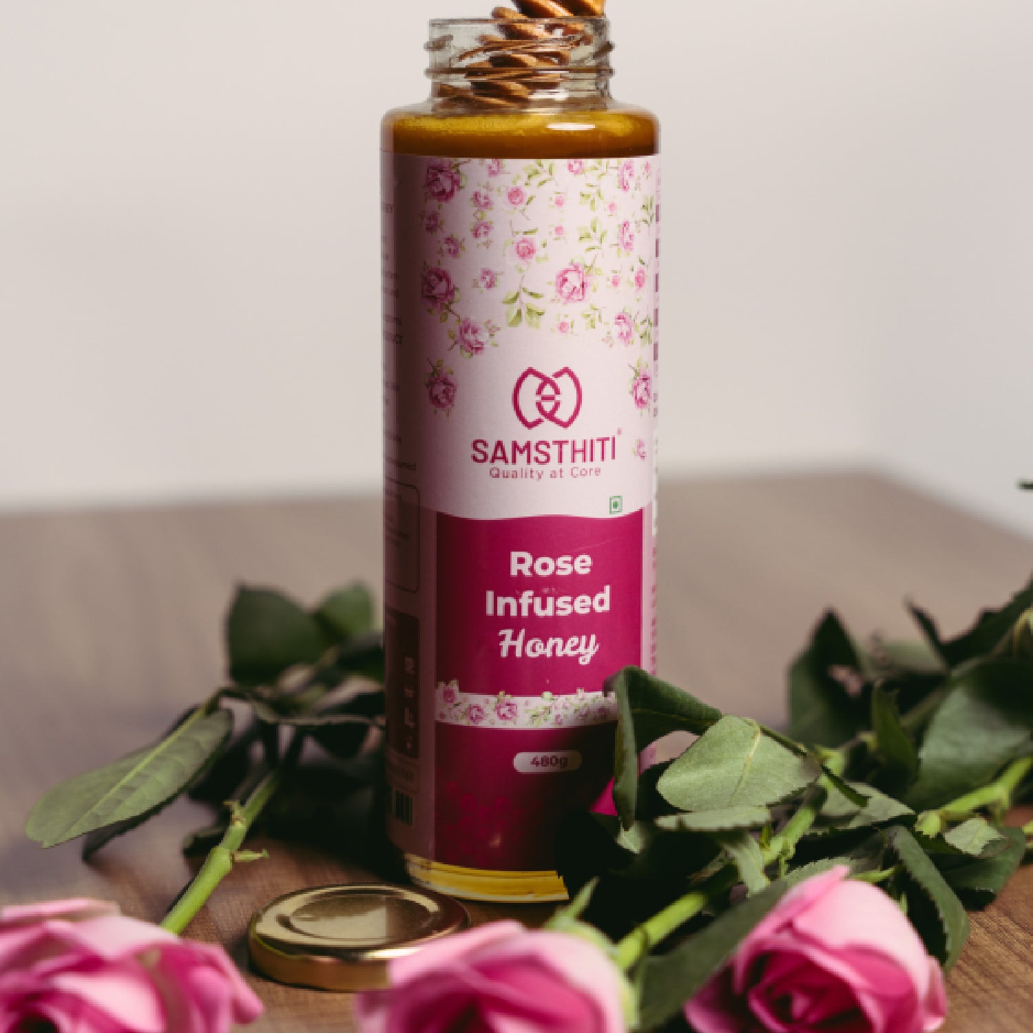 SAMSTHITI Rose Infused Honey